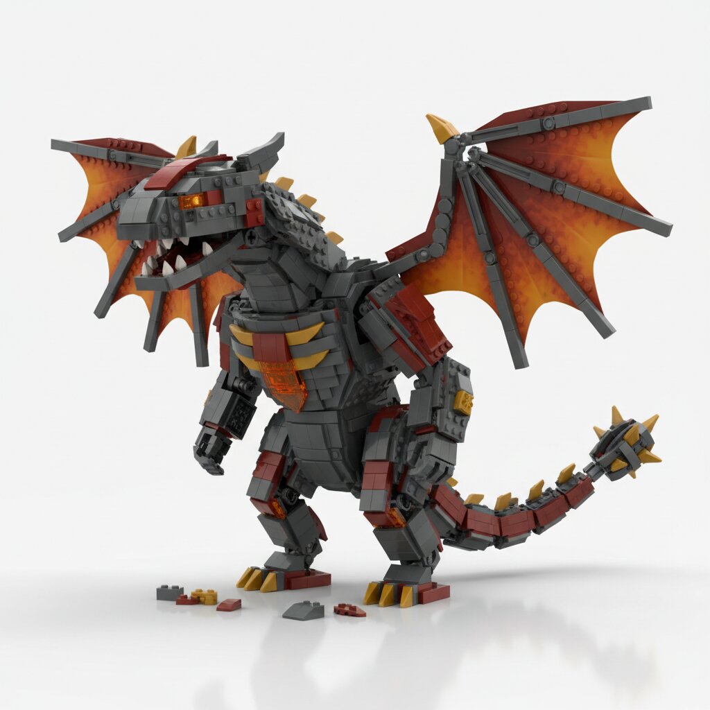 LEGO minifigure &mdash; Abraxas &mdash; generated image
