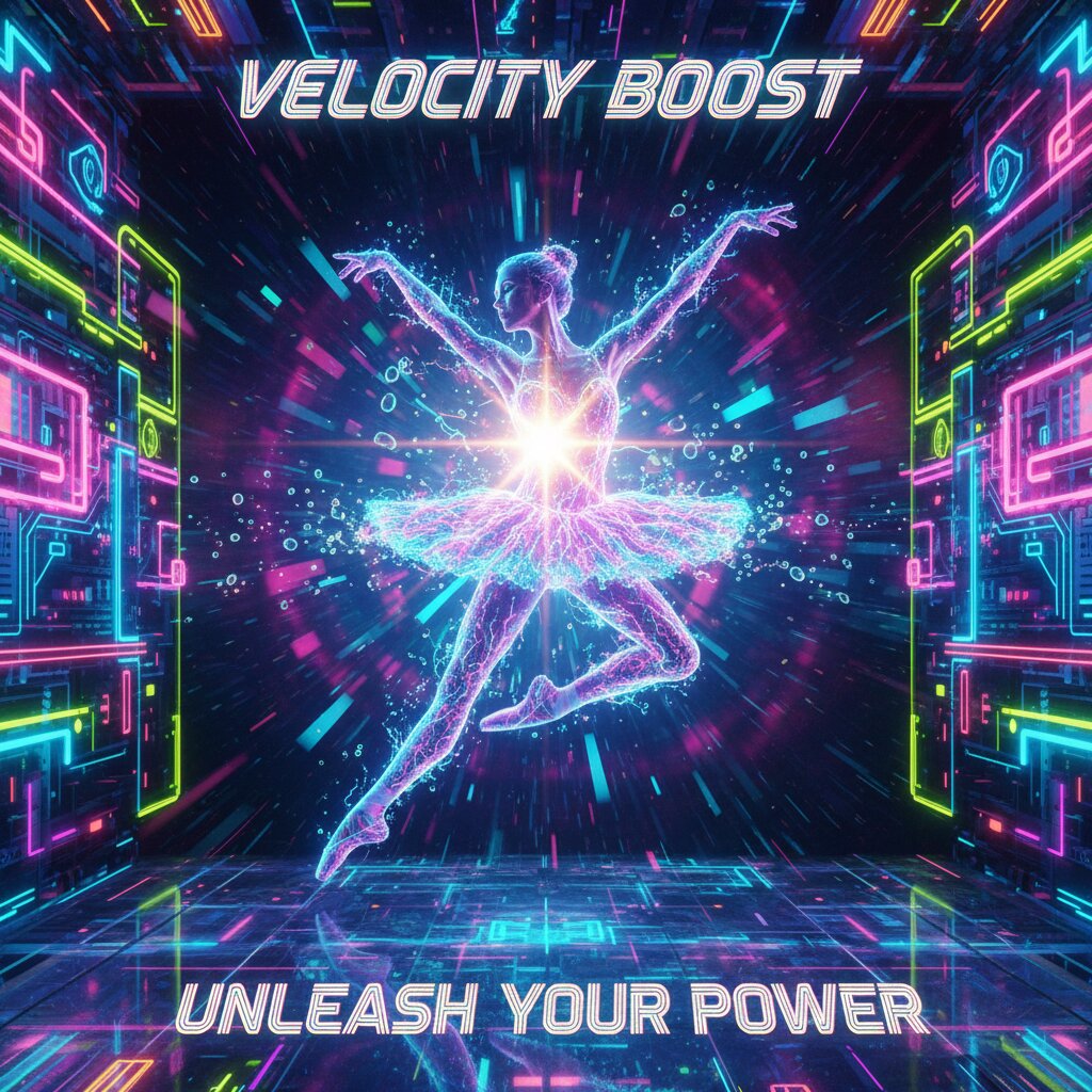 Energy Drink &mdash; Ballerina &mdash; generated image