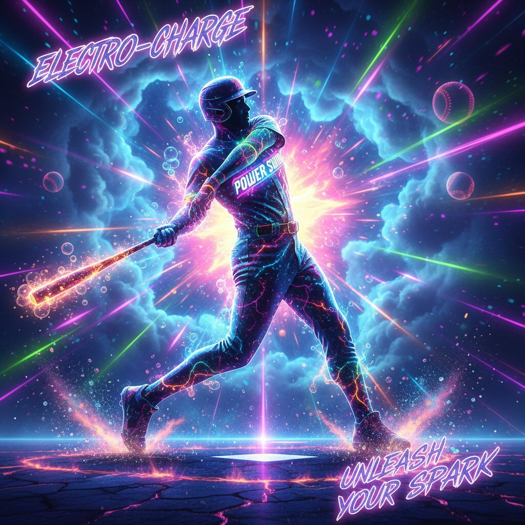Energy Drink &mdash; Baseball Player &mdash; generated image