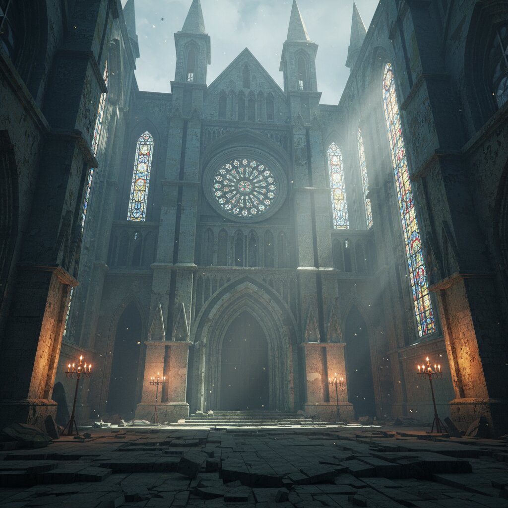 Source Engine &mdash; cathedral &mdash; generated image