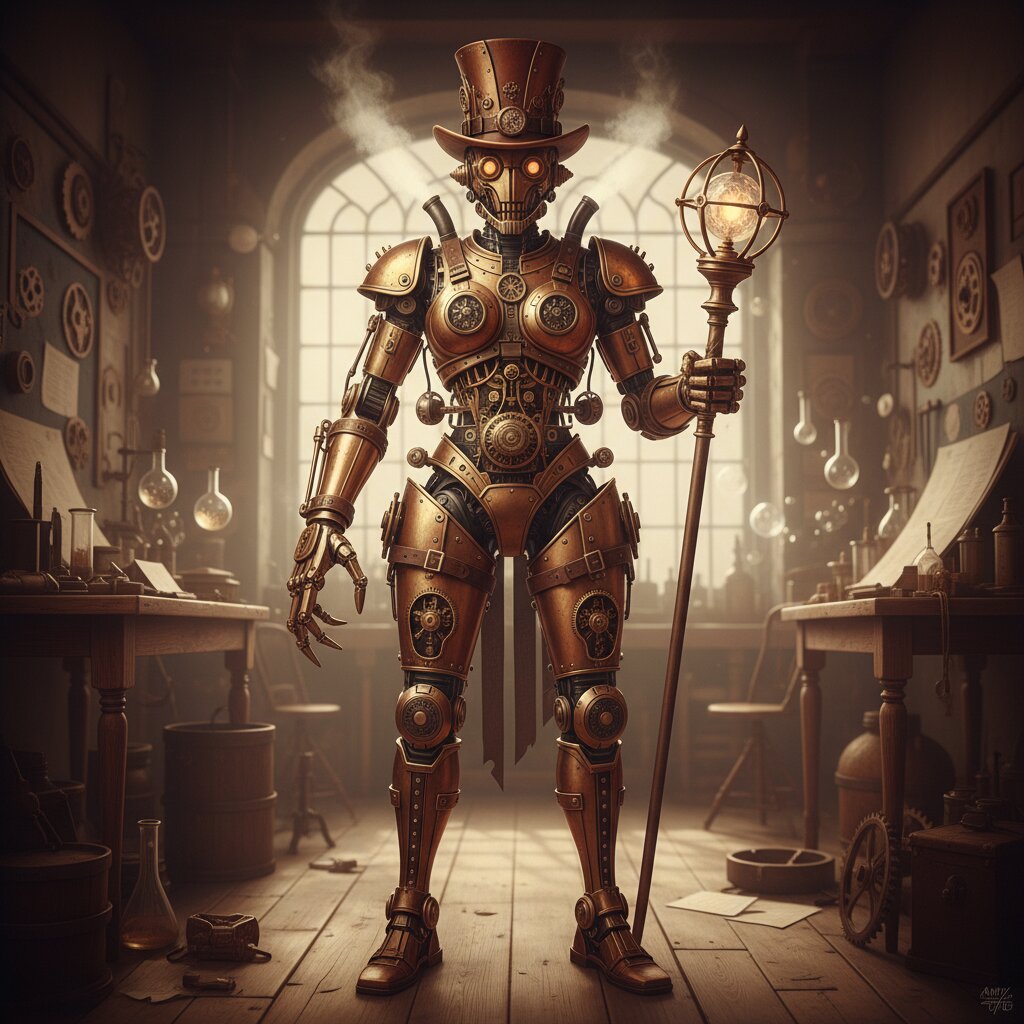 steampunk &mdash; Emily &mdash; generated image