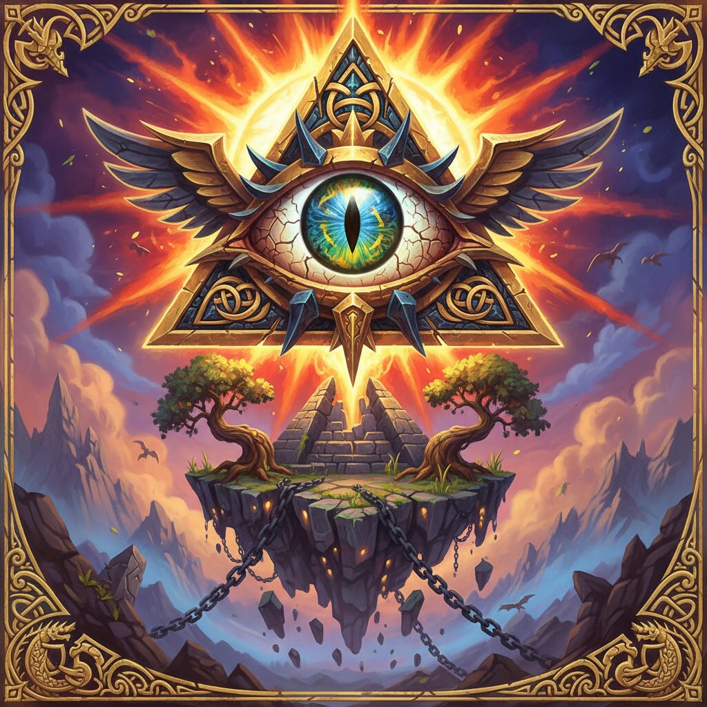 World of Warcraft &mdash; eye of providence &mdash; generated image