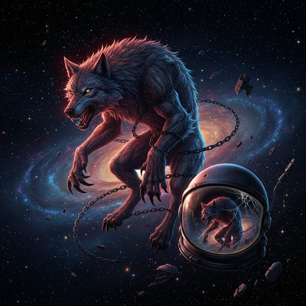 outer space &mdash; fenrir &mdash; generated image