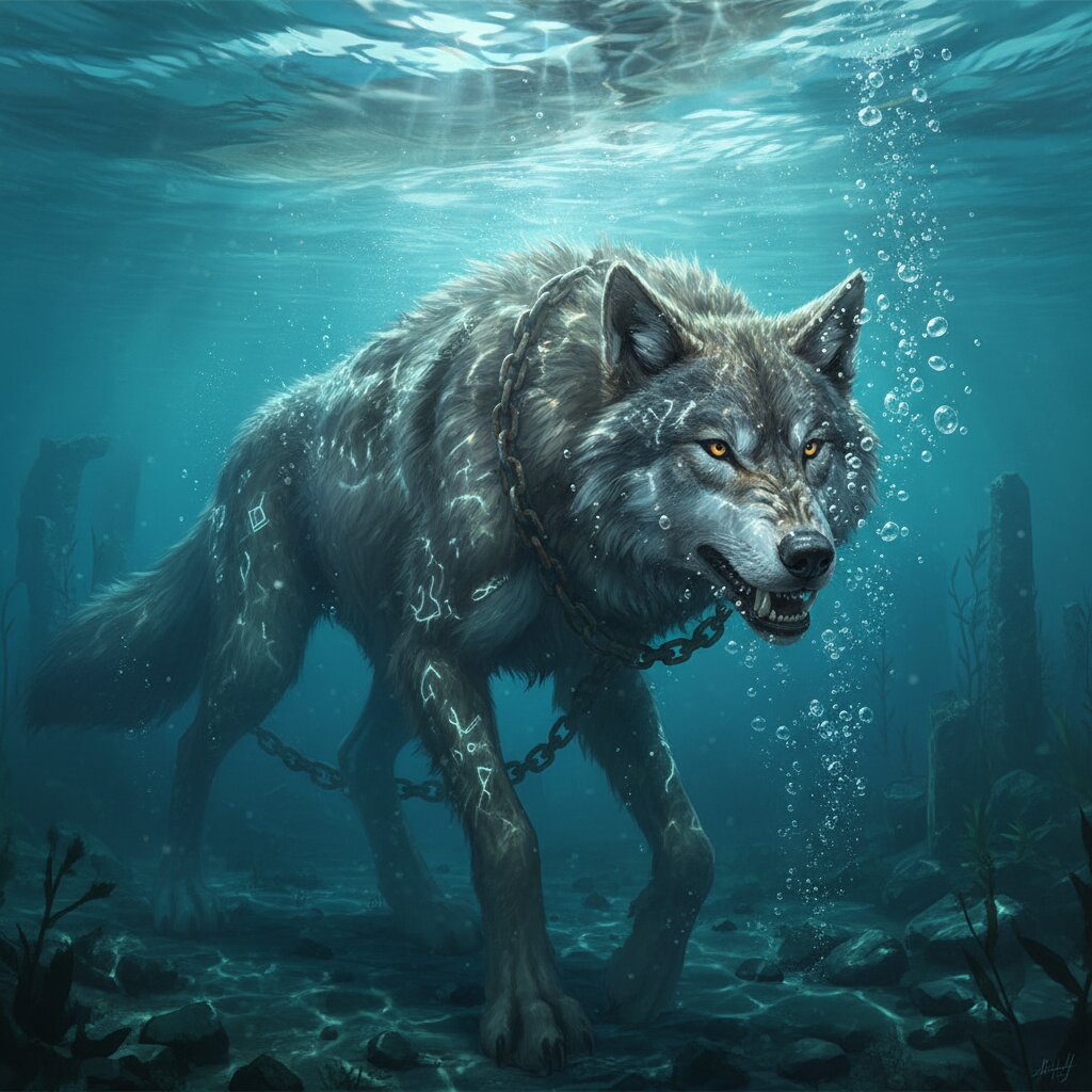 underwater &mdash; fenrir &mdash; generated image