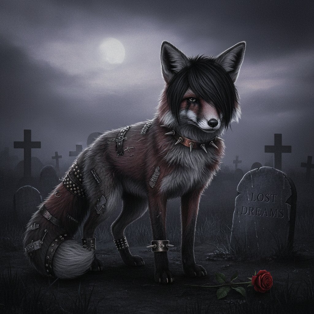 emo &mdash; Fox &mdash; generated image