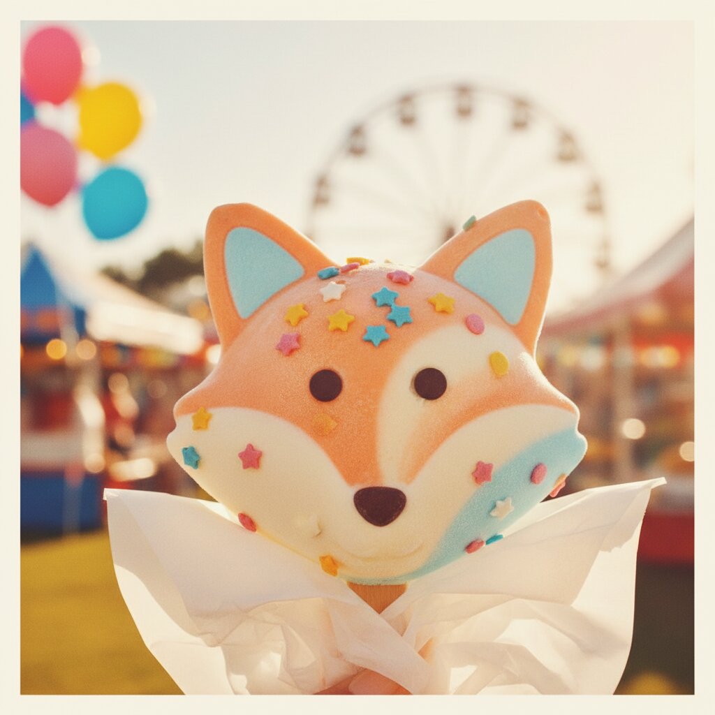 ice cream novelty &mdash; Fox &mdash; generated image