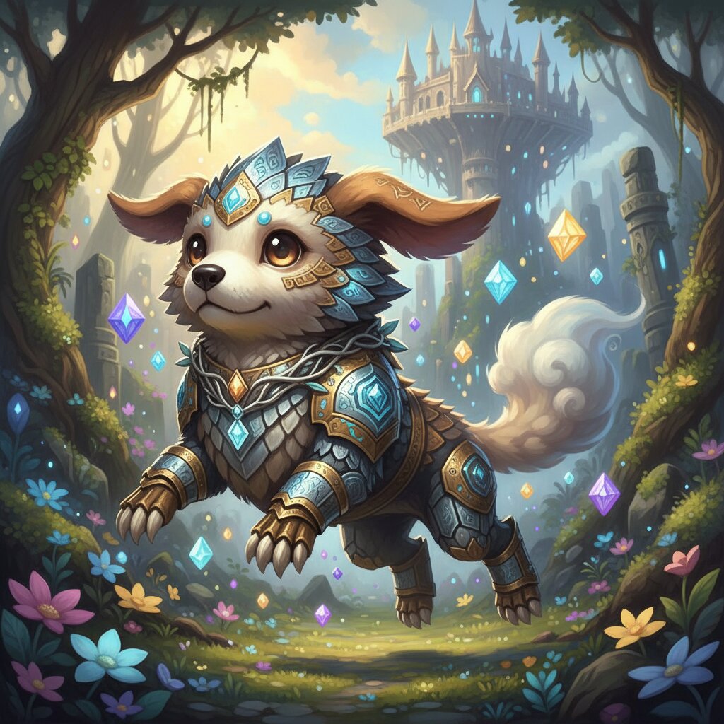 kawaii × FFXI &mdash; Hound &mdash; generated image