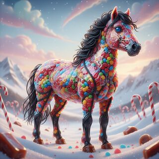 made of candy &mdash; icelandic horse