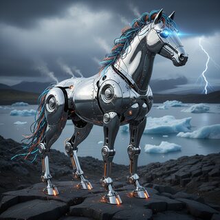 robot &mdash; icelandic horse