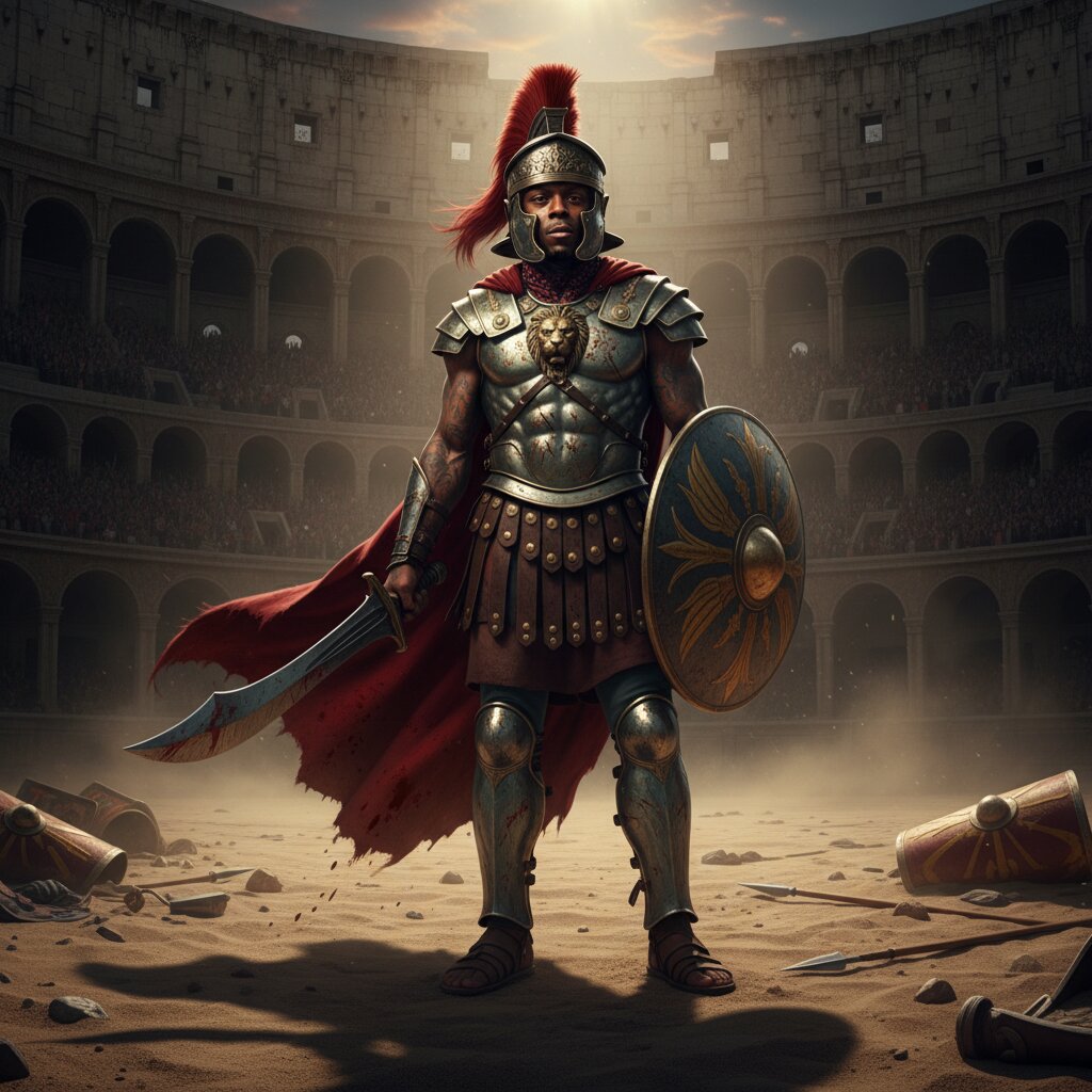 gladiator &mdash; Lil Wayne &mdash; generated image
