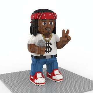 LEGO minifigure &mdash; Lil Wayne