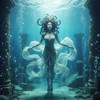 underwater &mdash; Medusa