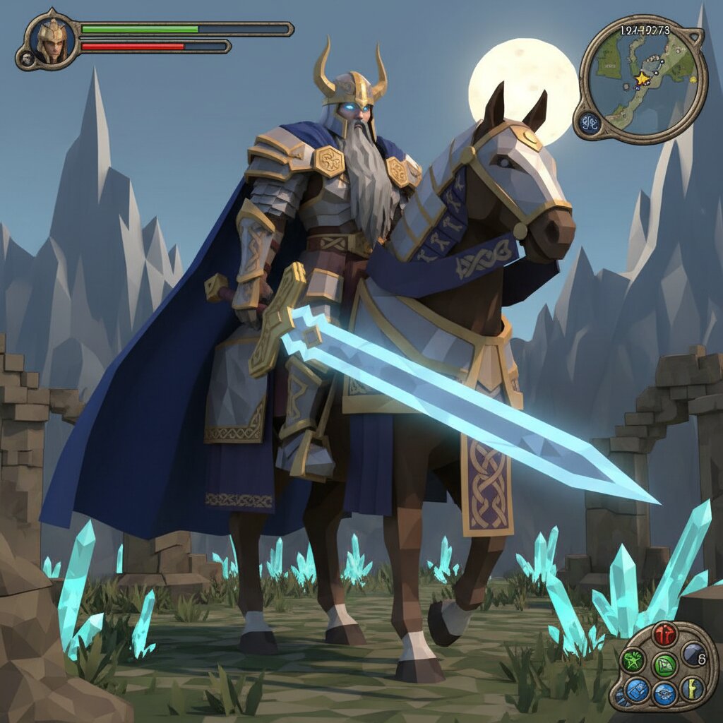 FFXI &mdash; Odin &mdash; generated image