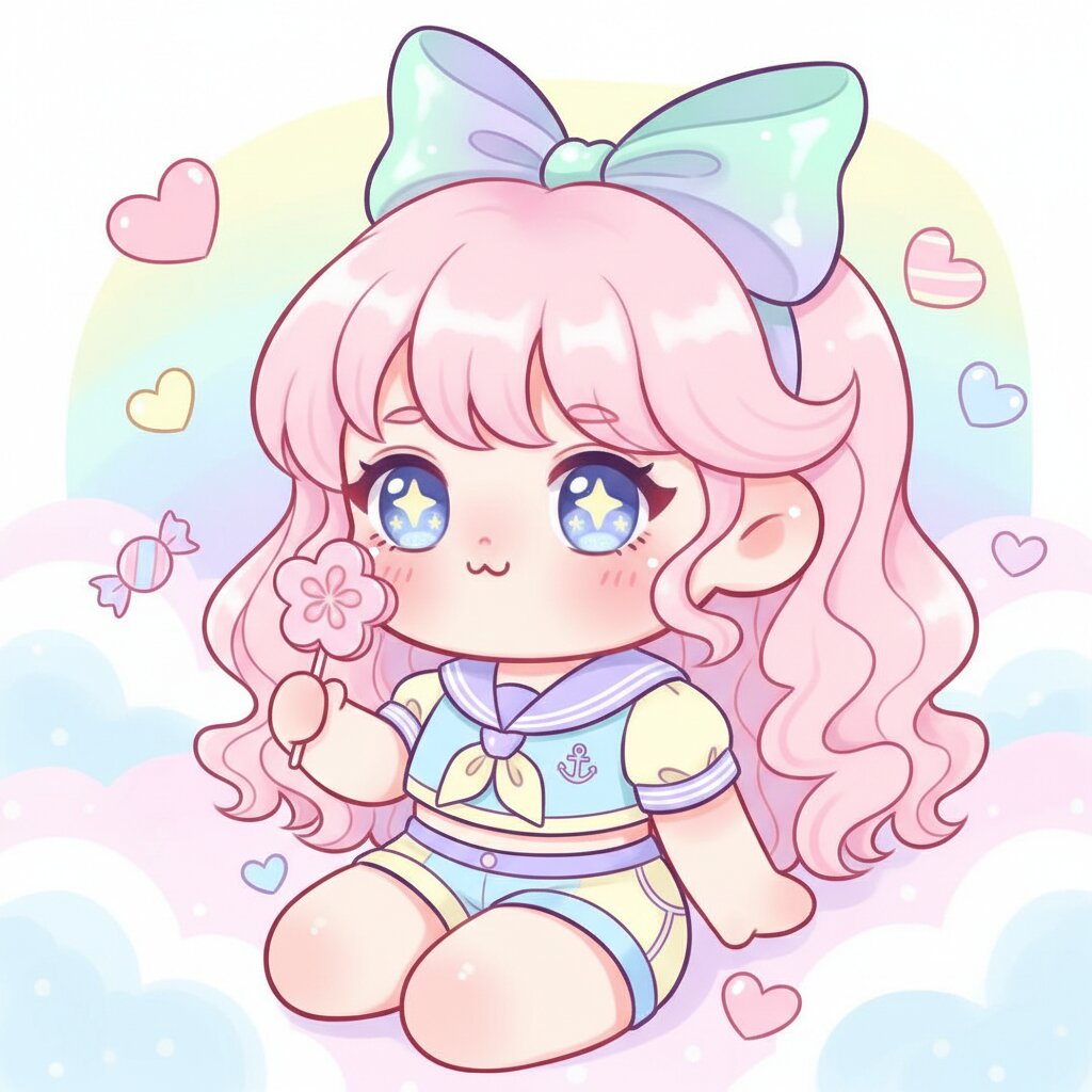 kawaii &mdash; Pinup Girl &mdash; generated image